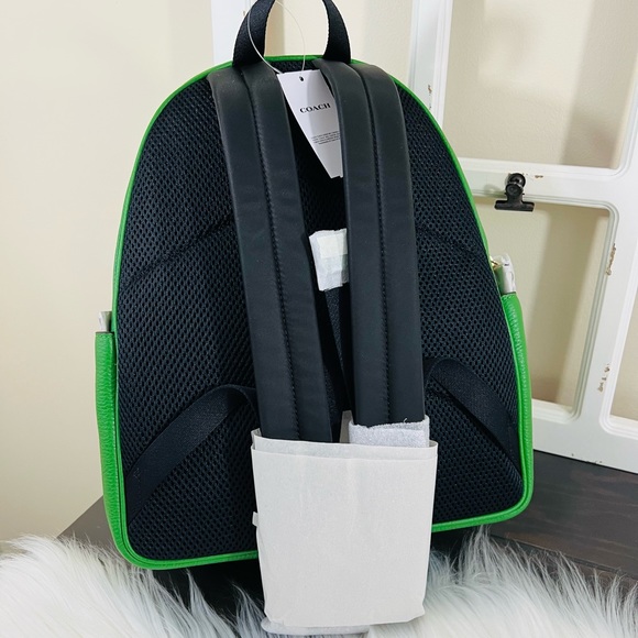 COACH Leather Court Backpack - Picture 5 of 15